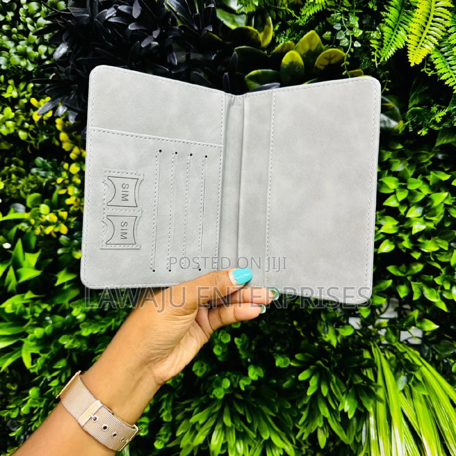 Passport Holder With RFID Blocker