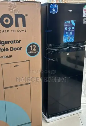 Von 138 Liters Vart18dmk Double Door Fridge