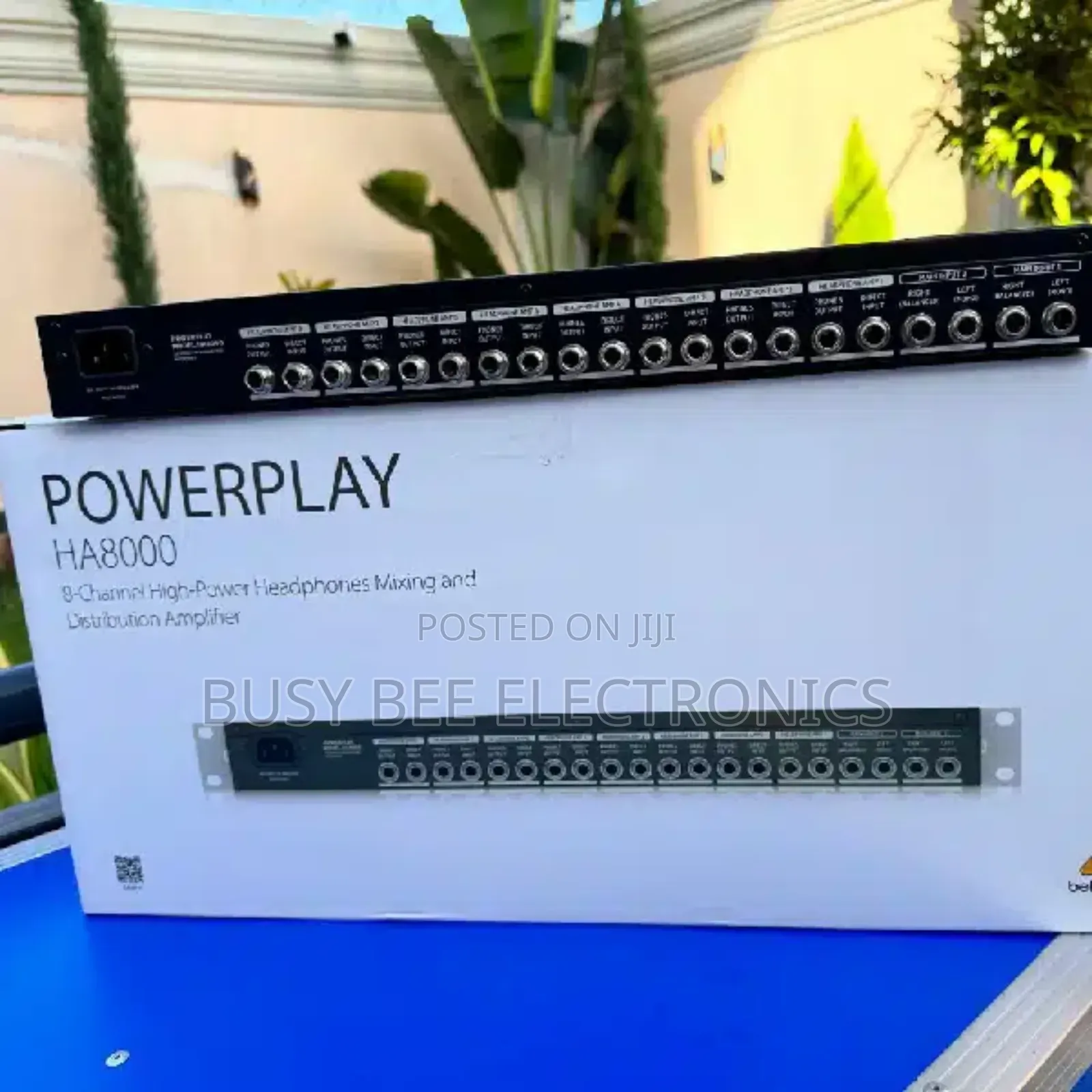 HA 8000 Power Play Headphones Amplifier