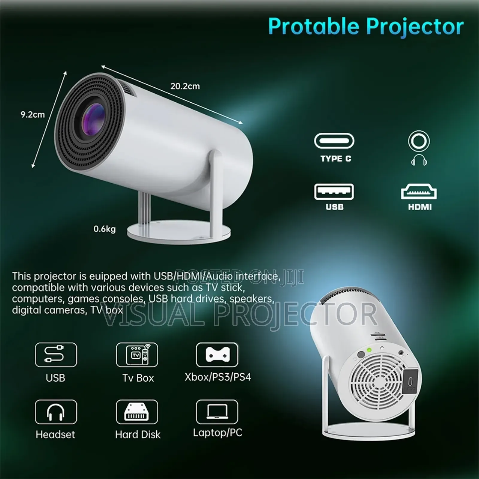 Magicube Hy300 Android Projector