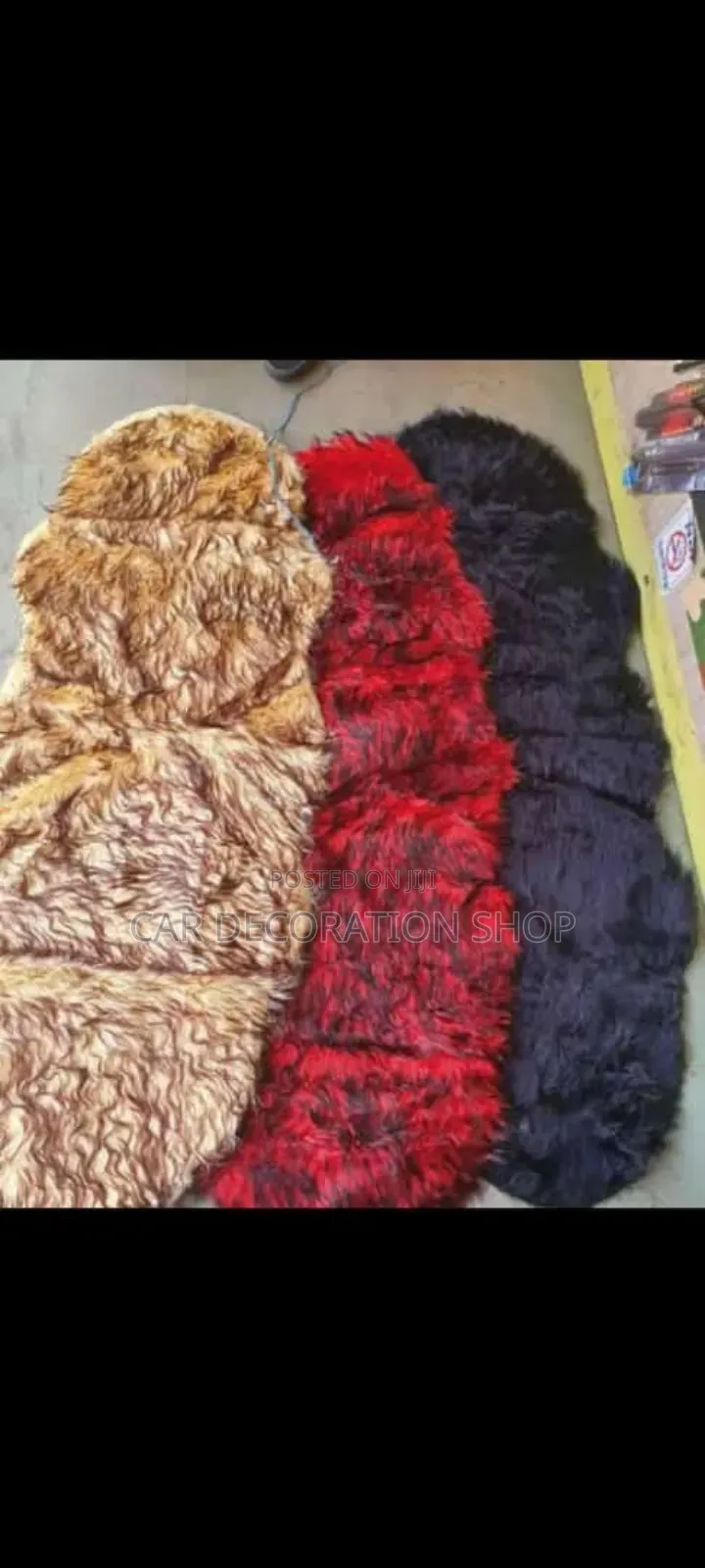 Sheepish Fur Universal Dash Mat