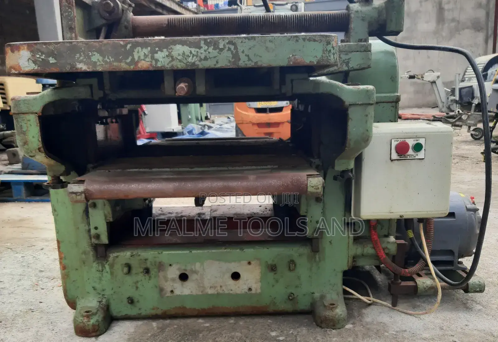 Planer Thicknesser- Wilson 24" Sawmill Woodworking 3ph Ex-uk