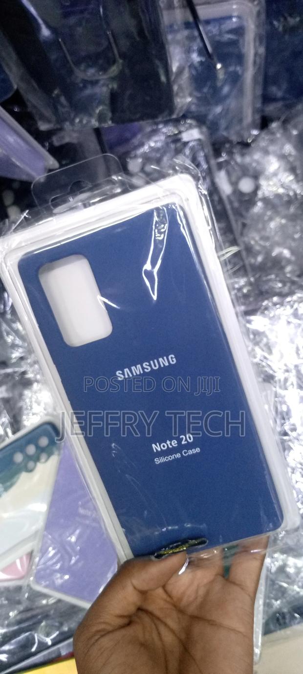 Samsung Galaxy Note 20 Back Cover Soft Silicone Official Sty - thumbnail 3