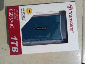 Transcend ESD370C Portable External SSD 1TB - Black