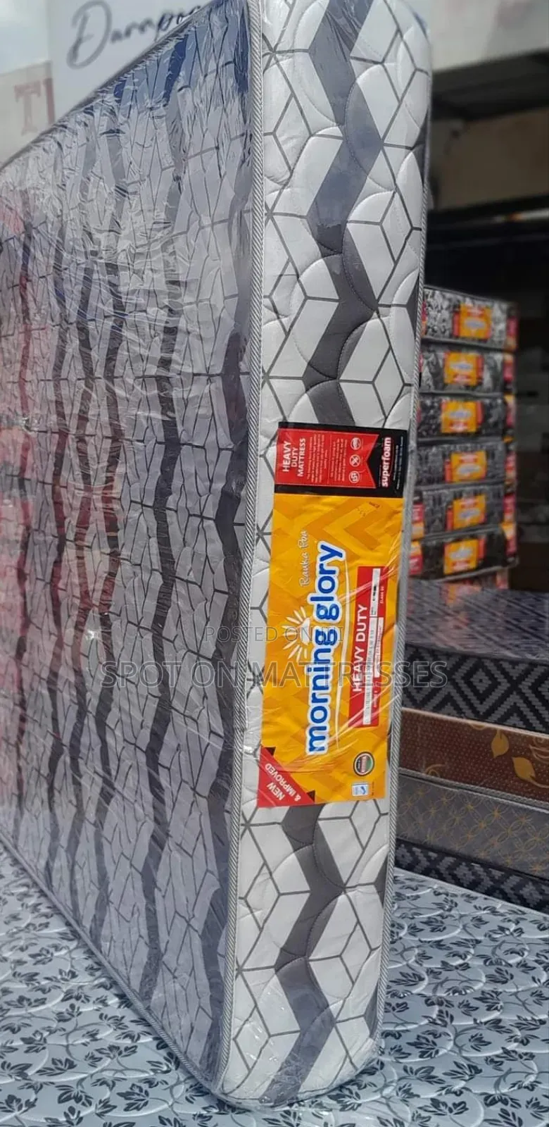 5by6 10inch HD Quilted Mattresses + Free Delivery.