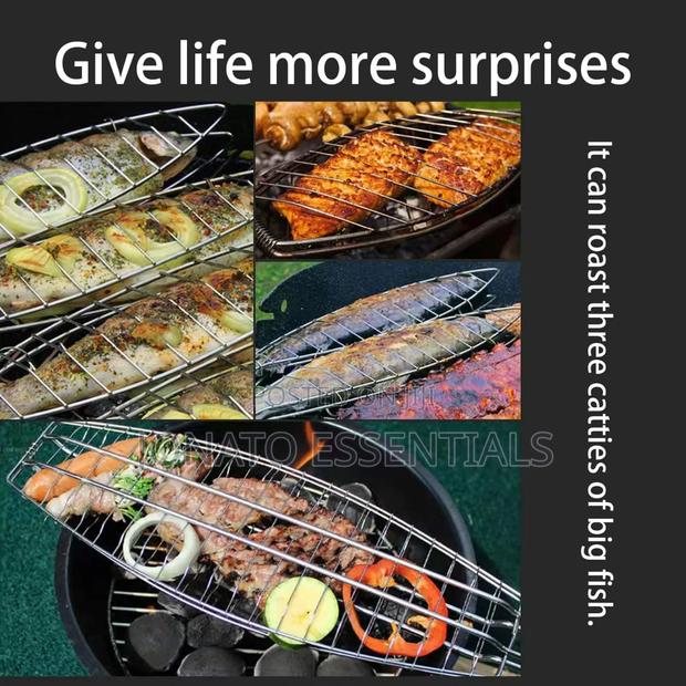 Fish Grill Basket, Fish Choma Grill - thumbnail 4