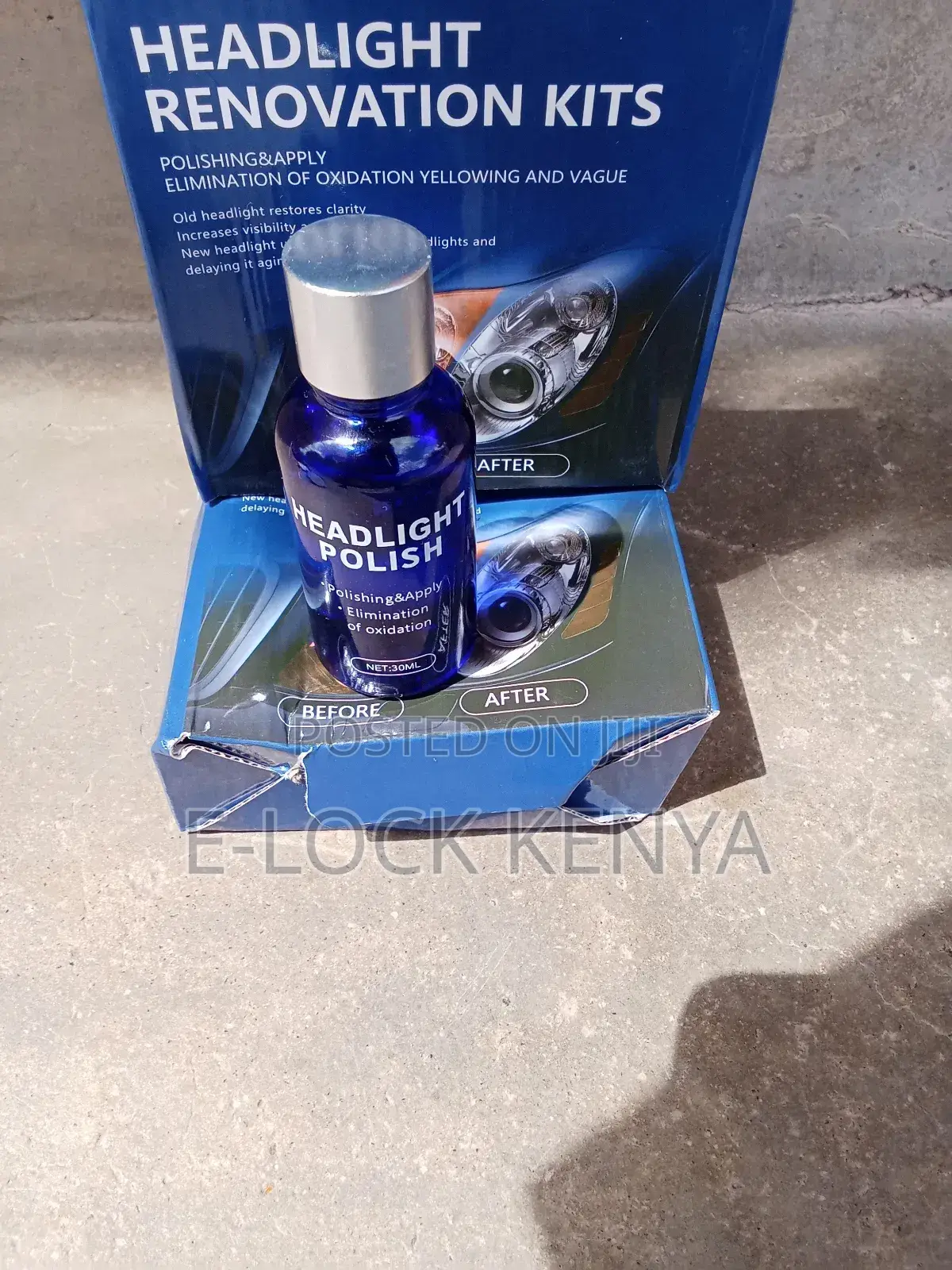 Polish Restoration Headlight Kit