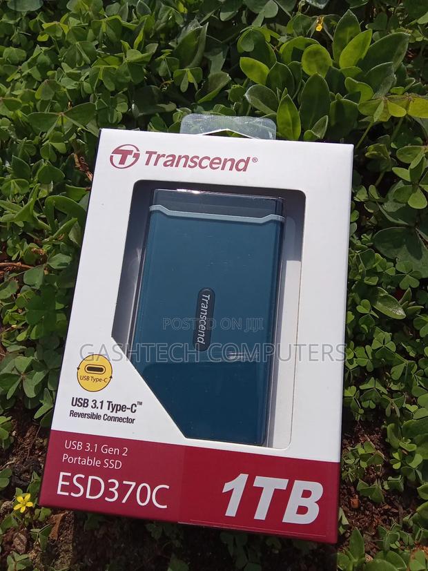 Transcend ESD370C Portable External SSD 1TB - Black^° - main view