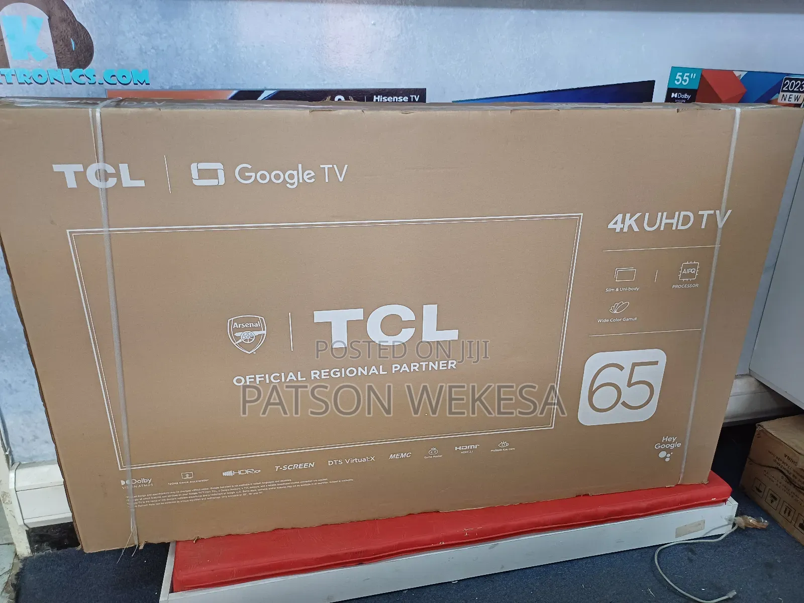 TCL 65 Inches P755 Uhd Google Tv | Aipqtm Processor