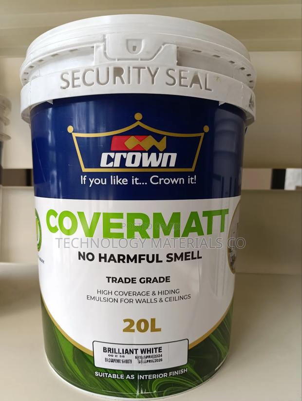 Covermatt Brilliant White Paint (20L)