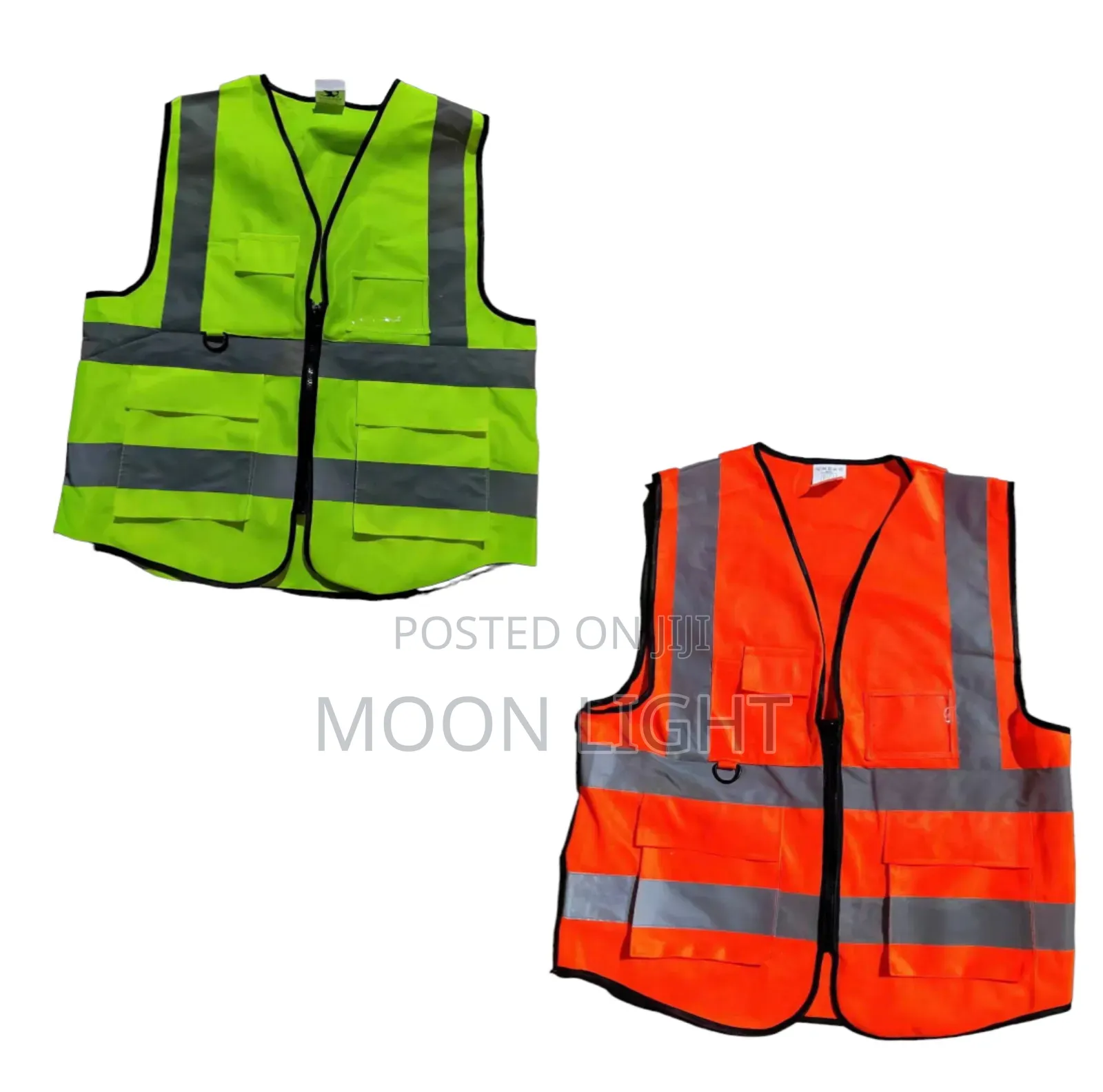 Safety Reflective Jacket With Pocket