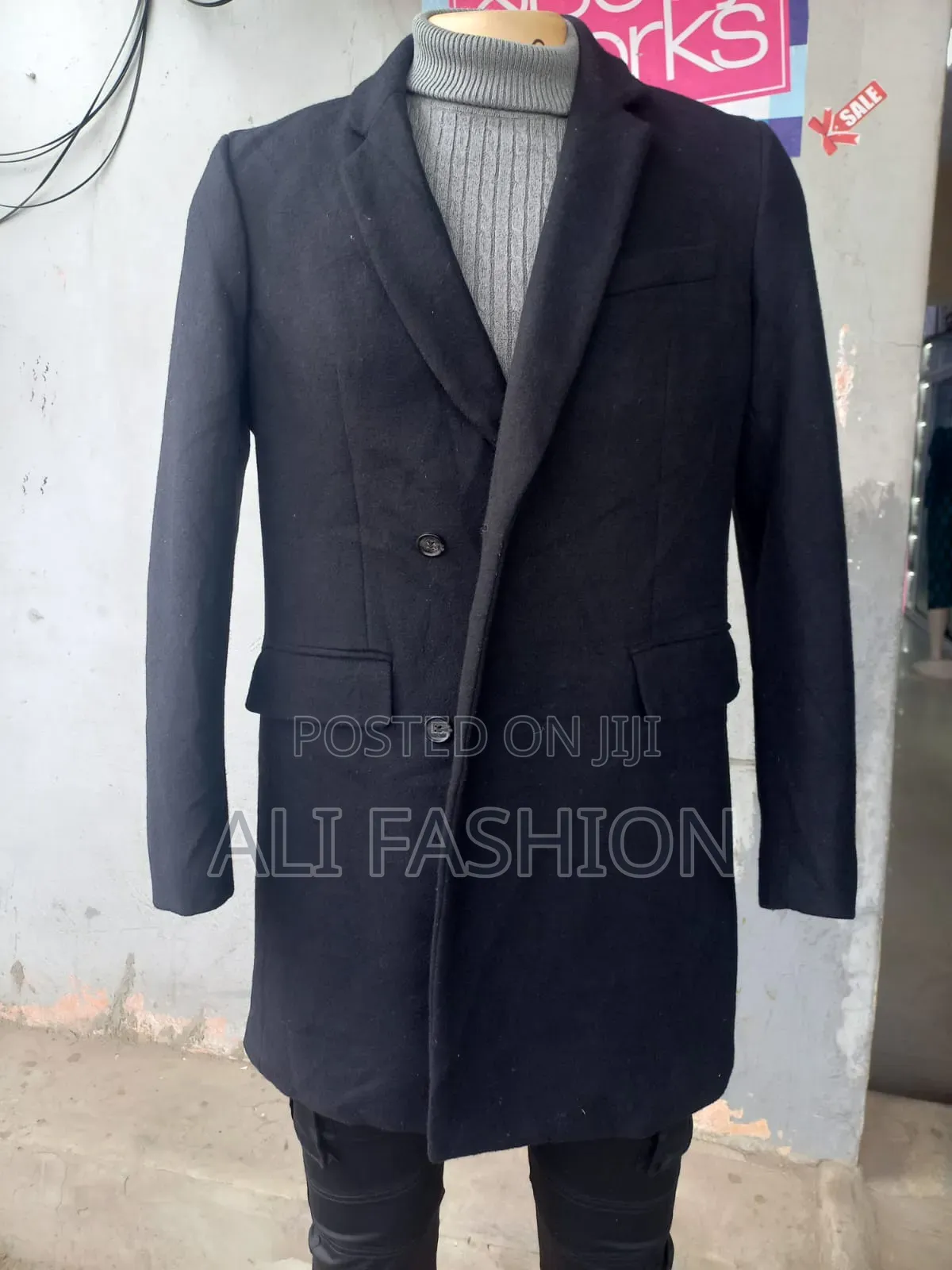 Long Trench Coats for Men 458