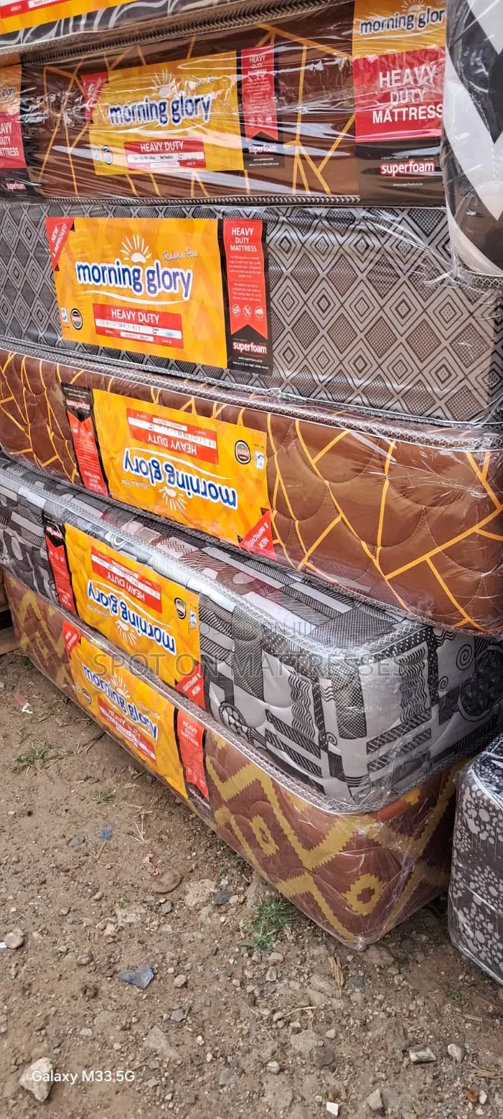 4by6 10inch Heavy Duty Mattresses.