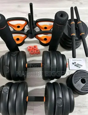 Amazing 50kg 6in1 Dumbbell/Kettlebell