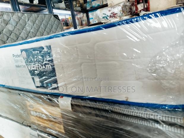 4by6 10inch Vitafoam Pocket Spring Mattresses. - thumbnail 3