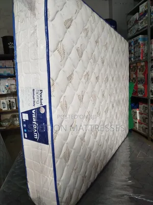 5by6 10inch Pocket Spring Mattresses + Free Delivery.
