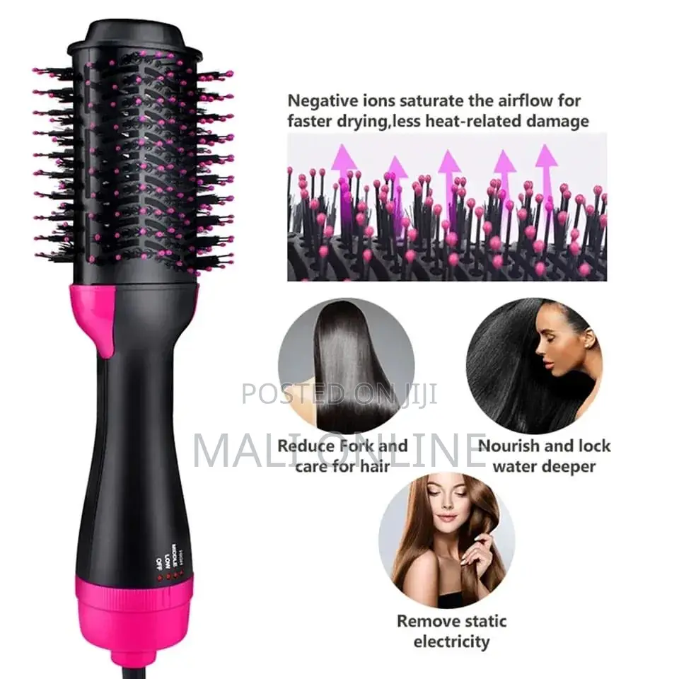 Hair Straightener Brush Electric Dryer