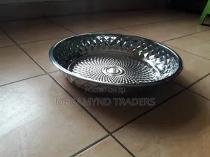 50cm Stainless Steel Serving Platter/ Sinia Heavy and Deep