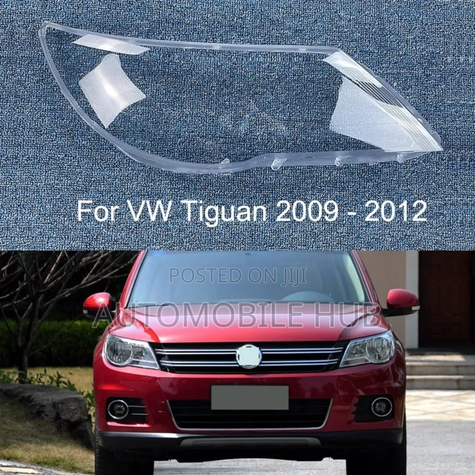 Volkswagen Tiguan 2007-2012 Headlight Lens