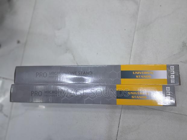 Microphone Stand (70b) Black Pair - thumbnail 3