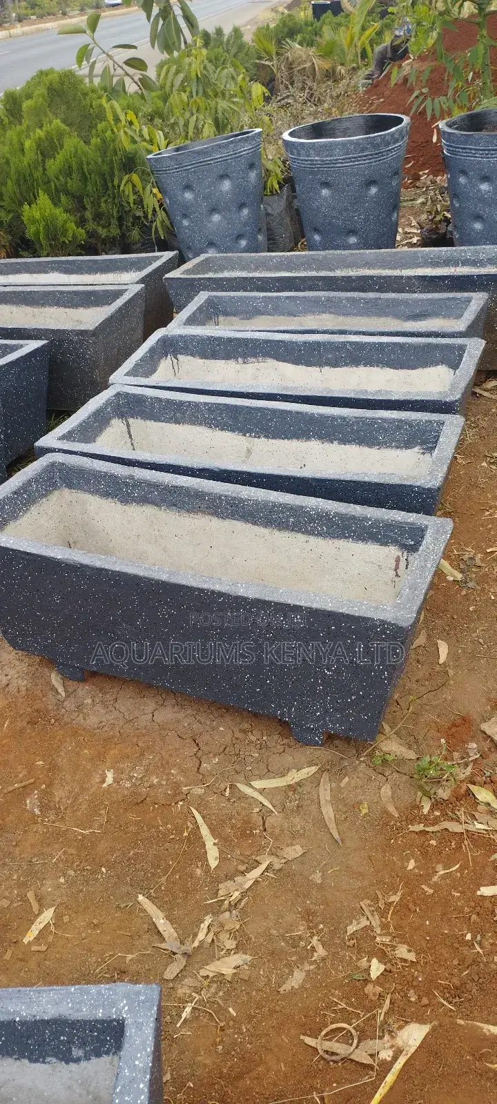 Concrete Flower Pots,Pos for Flowers Troughs