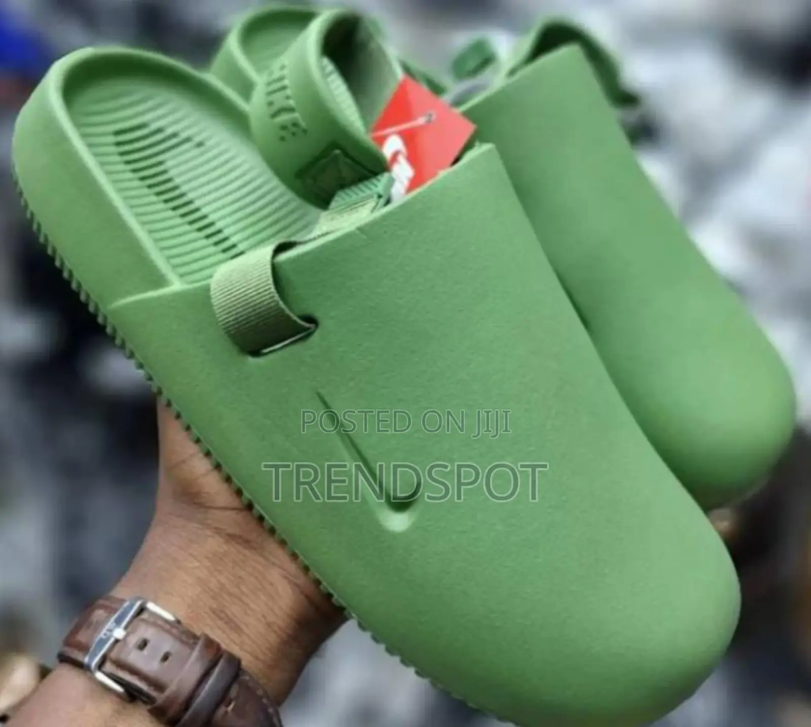 The Nike Calm Mules