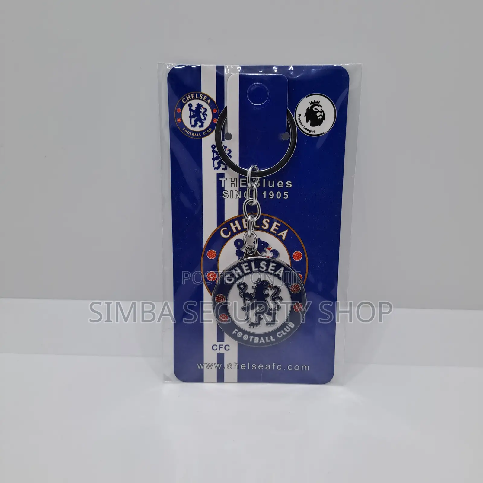 Chelsea Logo Fan Football Soccer Key Chain Holder Colored