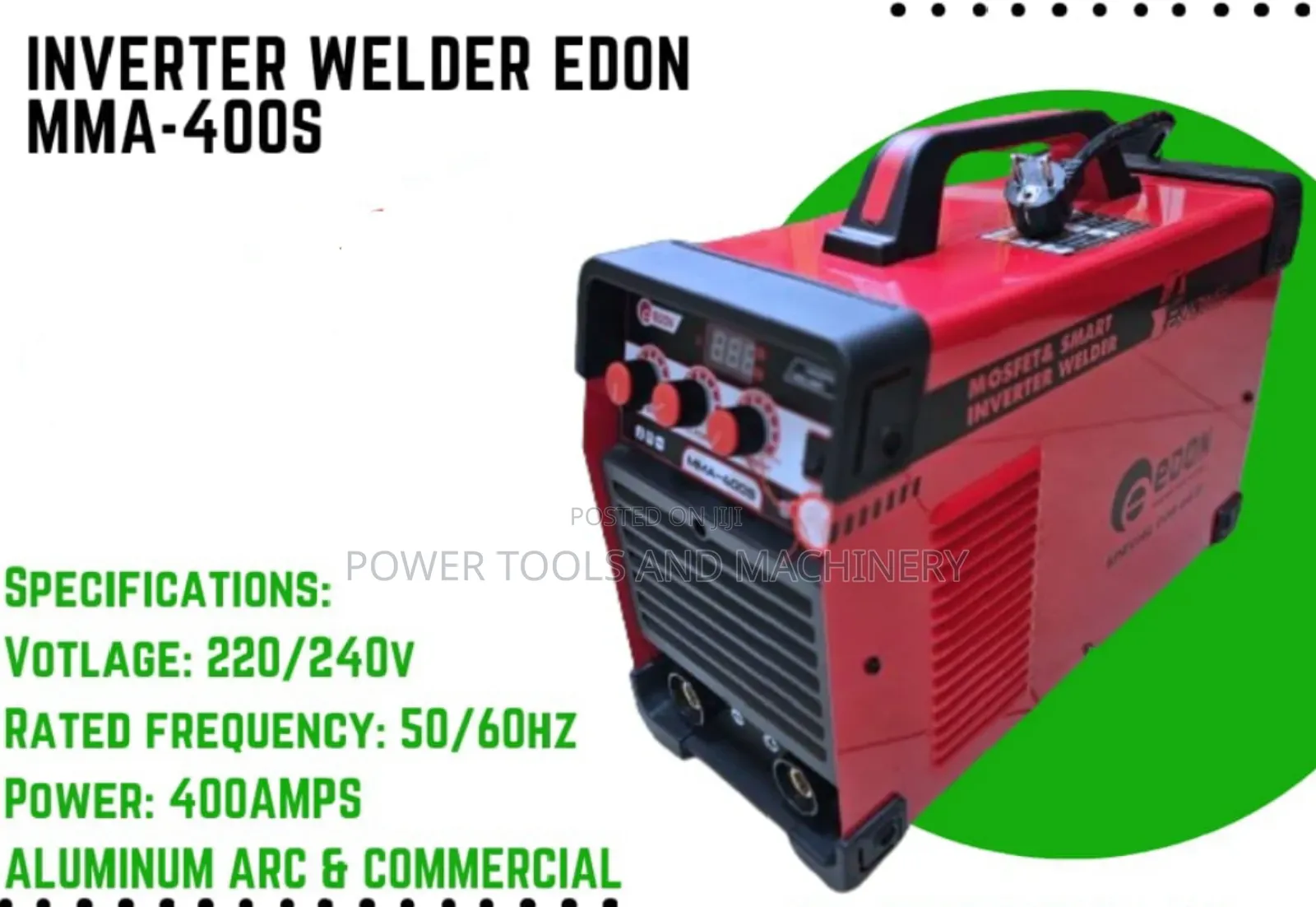 Inveter Welding Edon MMA_400S