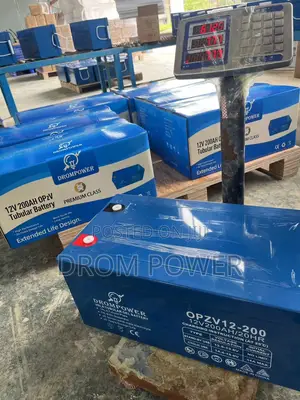 Tubular 12V 200ah Battery