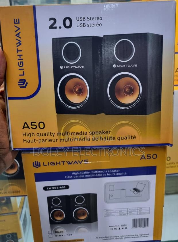 Lightwave A50 Multimedia USB Desktop Speaker - main view