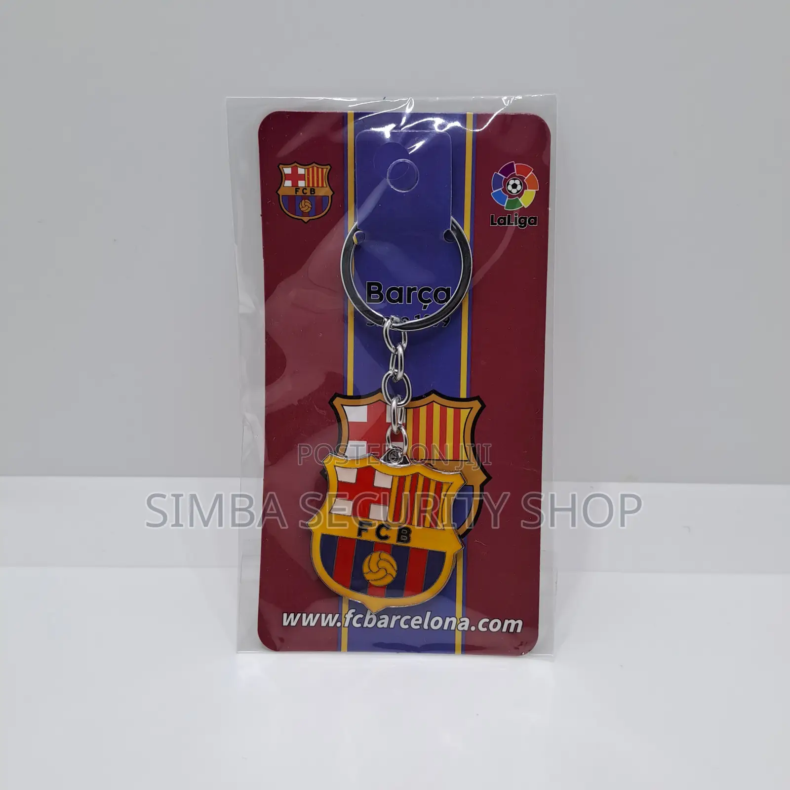 Barcelona FC Keychain Keyholder Merchandise Fan Football