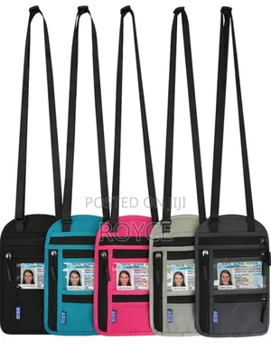 Unisex Travel Hanging Pouch for Credit Cards Passport