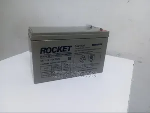 Rocket Rechargeable Battery 12 by 7 Ups Battery//
