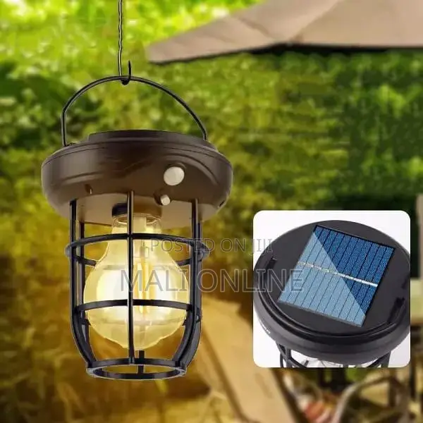 Solar Wall Lights Hanging Outdoor Portable Solar Lantern