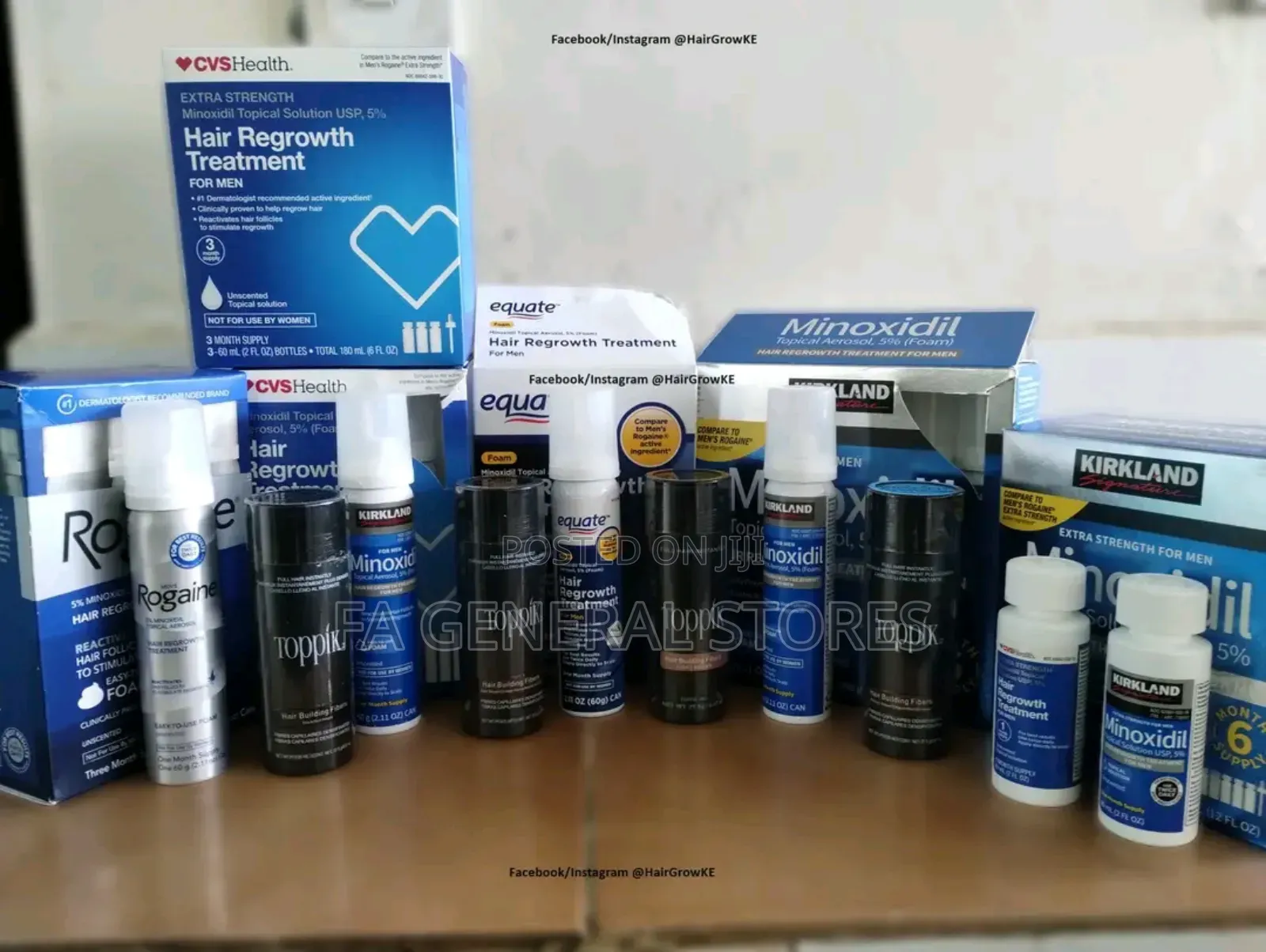MINOXIDIL Available