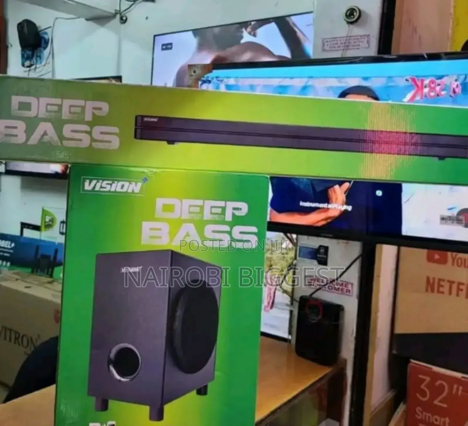 Classic Vision Deep Base Sound Bar