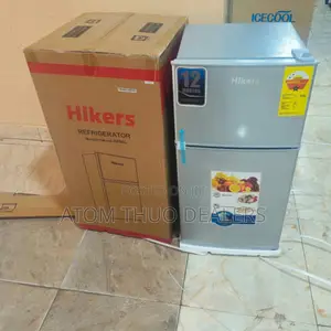 Silver Hikers 86 Litres Double Door Fridge 