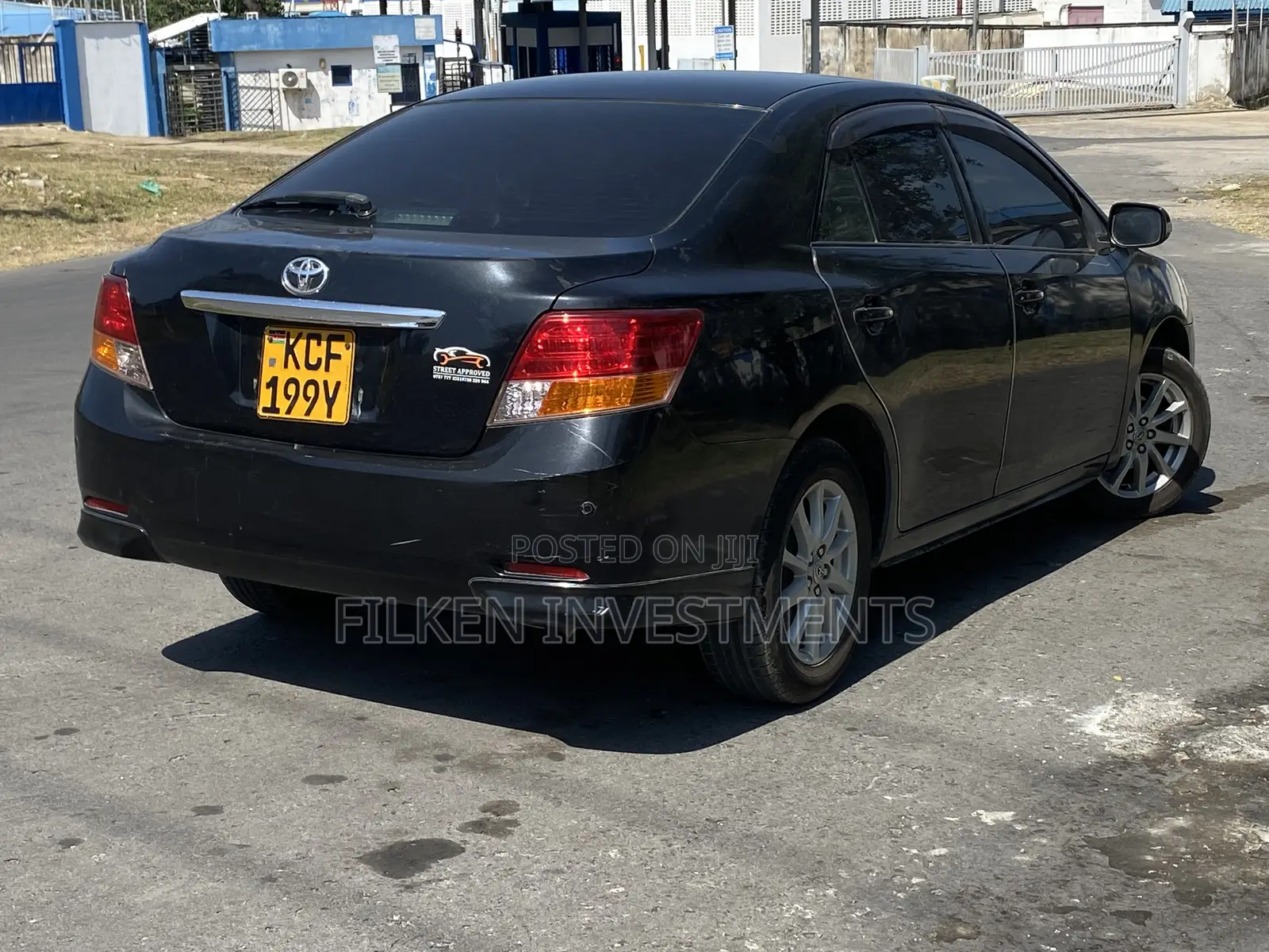 Toyota Allion 2008 Black
