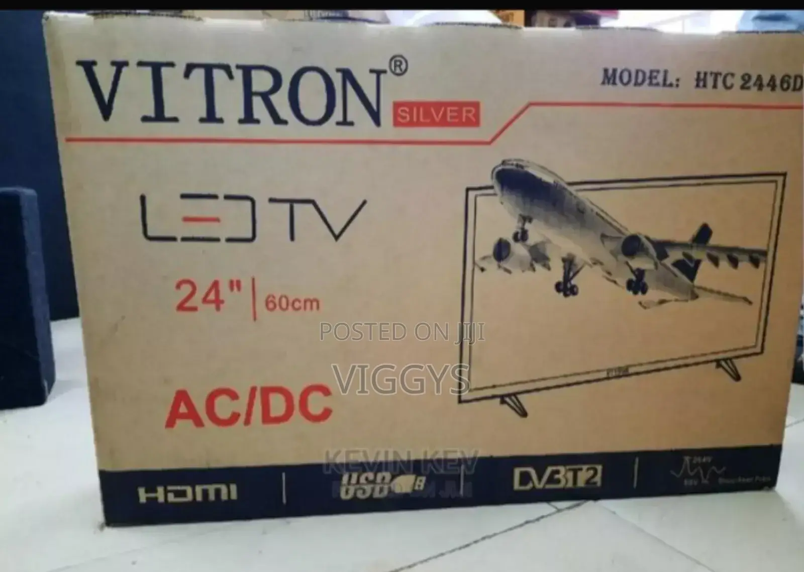 Brand New Tv Vitron 24” Inch Digital TV Ac/Dc