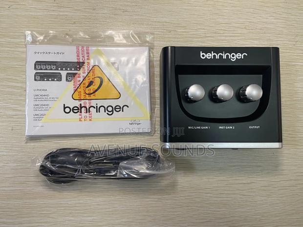 Behringer One Channel Soundcard 1