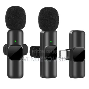 Wireless Lavalier Android Recording Microphone