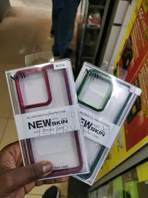 Redmi 13C 4G Round Colored Crystal Back Cover, New Skin Mode