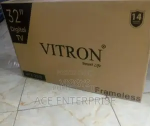 Brand New Vitron 32 Inch Free to Air Digital Frameless TV