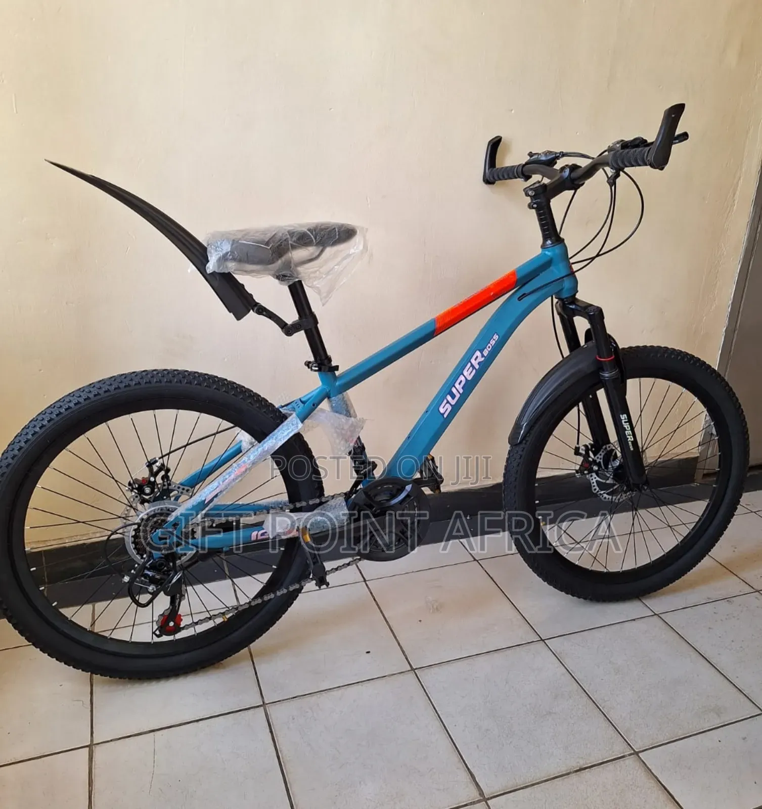 Bike Size 24" With Adjustable Seat for Kids