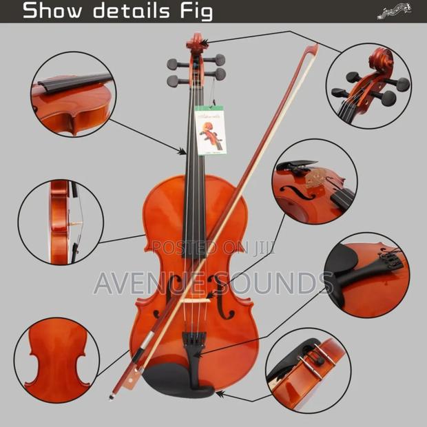 High Quality Full Size Maple Violin - thumbnail 2
