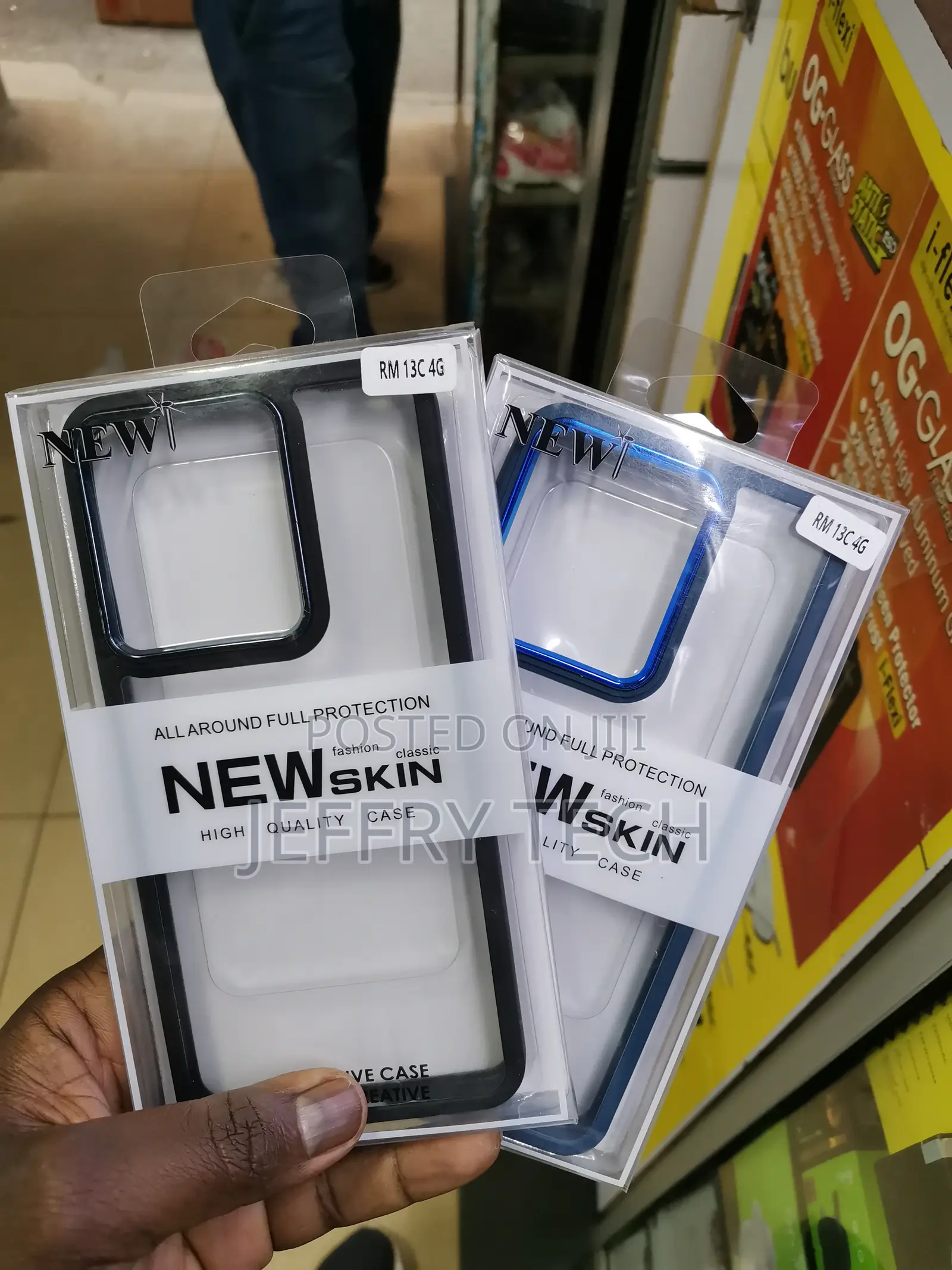 Redmi 13C Anti Impact Corner Protective Clear Gel Skin Case
