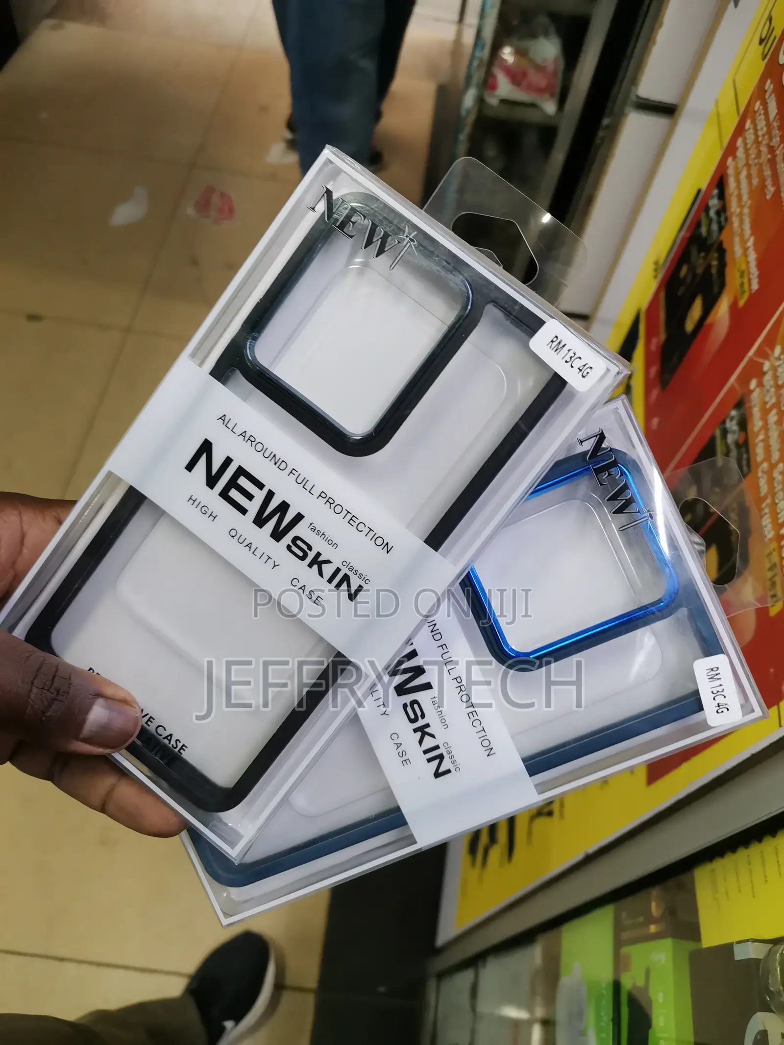 Redmi 13C Anti Impact Corner Protective Clear Gel Skin Case