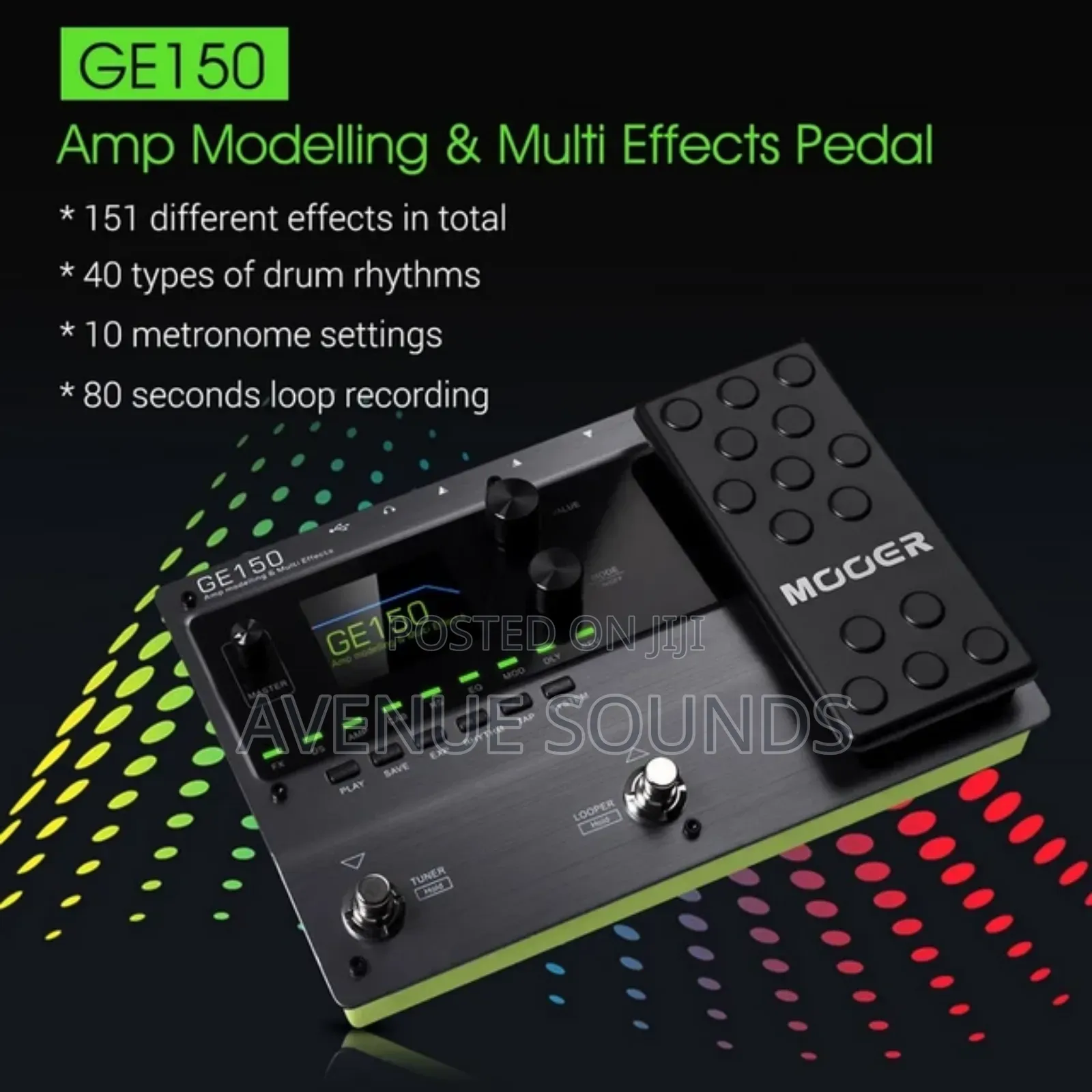 Moeer GE150 Multi Effect Guitar Pedal