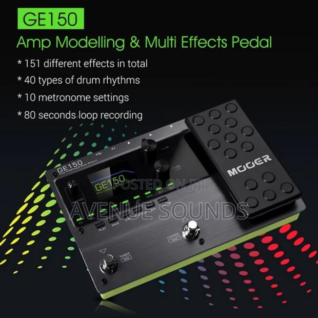 Moeer GE150 Multi Effect Guitar Pedal - thumbnail 3