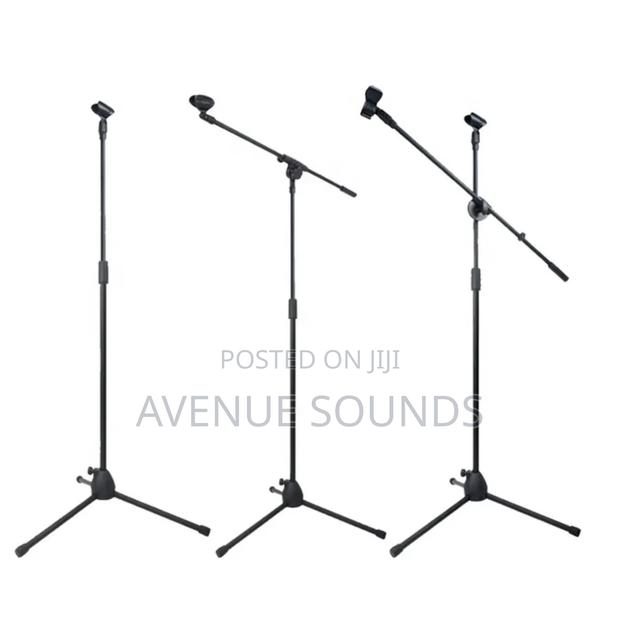 Mettalic Adjustable Professional Mic Stand - main view